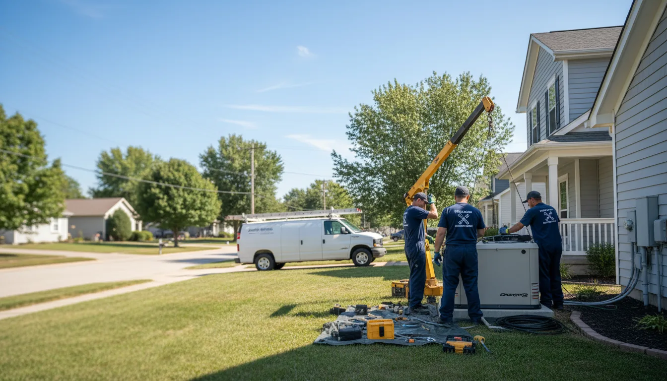 Generator Installation in Baden, PA near me